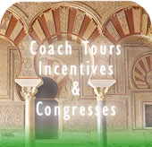 Coach tours throughout Spain